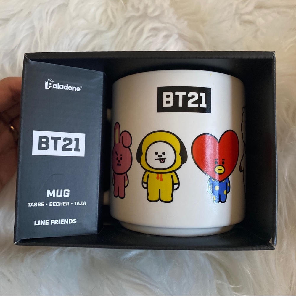 Official Bt21 line friends mug